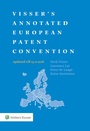 Bild: Visser's Annotated European Patent Convention 2019 Edition - Kluwer Law International