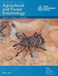 Abbildung von: Agricultural and Forest Entomology - Wiley