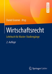 Bild vergrößern Bild: Wirtschaftsrecht - Springer Gabler