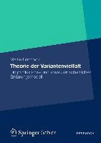 Abbildung von: Theorie der Variantenvielfalt - Springer Gabler