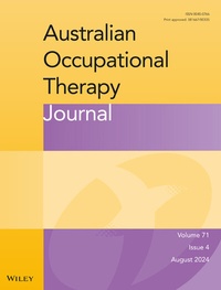 Abbildung von: Australian Occupational Therapy Journal - Wiley