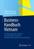 Cover: Business-Handbuch Vietnam - Springer Gabler