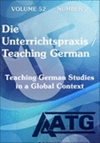 Abbildung von: DIE UNTERRICHTSPRAXIS/TEACHING GERMAN - Wiley
