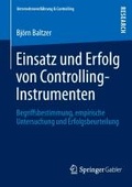 Cover: Einsatz und Erfolg von Controlling-Instrumenten - Springer Gabler