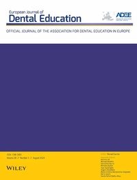 Abbildung von: European Journal of Dental Education - Wiley