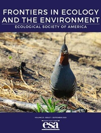 Bild: Frontiers in Ecology and the Environment - Wiley