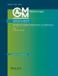 Abbildung von: GAMM - Mitteilungen - Wiley