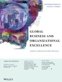 Abbildung von: Global Business and Organizational Excellence - Wiley