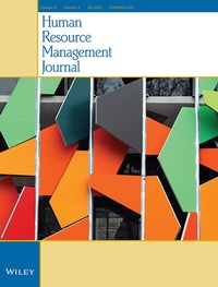 Bild vergrößern Bild: Human Resource Management Journal - Wiley