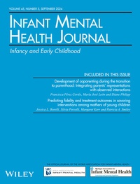 Abbildung von: Infant Mental Health Journal - Wiley