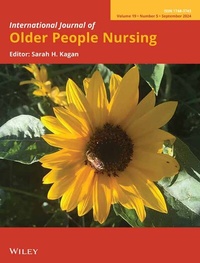 Abbildung von: INTERNATIONAL JOURNAL OF OLDER PEOPLE NURSING - Wiley