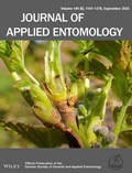 Abbildung von: Journal of Applied Entomology - Wiley
