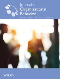 Abbildung von: Journal of Organizational Behavior - Wiley