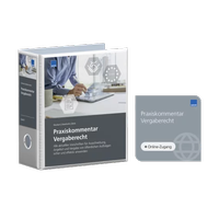 Bild vergrößern Bild: Praxiskommentar Vergaberecht - WEKA