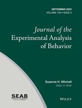 Cover: Journal of the Experimental Analysis of Behavior - Wiley