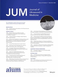 Abbildung von: Journal of Ultrasound in Medicine - Wiley