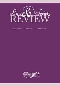 Abbildung von: Law & Society Review - Cambridge University Press