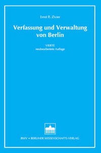 Abbildung von: Verfassung und Verwaltung von Berlin - Berliner Wissenschafts-Verlag