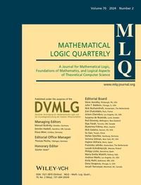 Abbildung von: Mathematical Logic Quarterly - Wiley