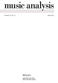 Abbildung von: Music Analysis - Wiley