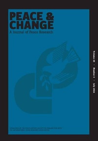 Abbildung von: Peace & change - Wiley-Blackwell
