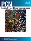 Abbildung von: Psychiatry and Clinical Neurosciences - Wiley