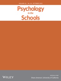Abbildung von: Psychology in the Schools - Wiley