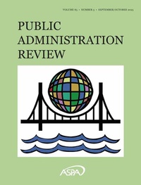 Abbildung von: Public Administration Review - Wiley