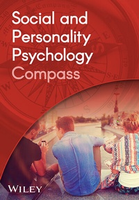 Bild vergrößern Bild: SOCIAL AND PERSONALITY PSYCHOLOGY COMPASS - Wiley