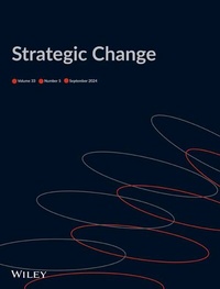 Abbildung von: Strategic Change - Wiley