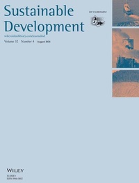 Abbildung von: Sustainable Development - Wiley