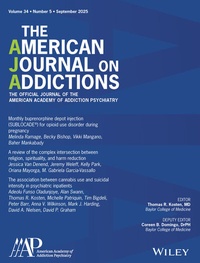 Abbildung von: The American Journal on Addictions - Wiley
