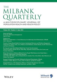 Abbildung von: The Milbank Quarterly - Wiley