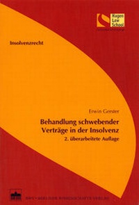 Abbildung von: Behandlung schwebender Verträge in der Insolvenz - BWV Berliner Wissenschafts-Verlag