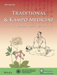 Abbildung von: Traditional & Kampo Medicine - Wiley