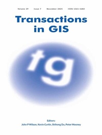 Bild vergrößern Bild: Transactions in GIS - Wiley