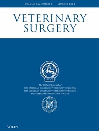 Enlarge image Cover: Veterinary Surgery - Wiley