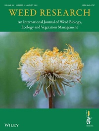 Abbildung von: Weed Research - Wiley