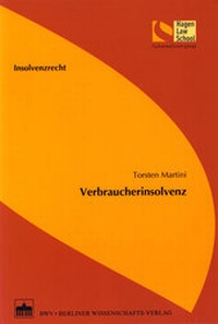 Abbildung von: Verbraucherinsolvenz - BWV Berliner Wissenschafts-Verlag