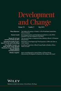 Abbildung von: Development and Change - Wiley