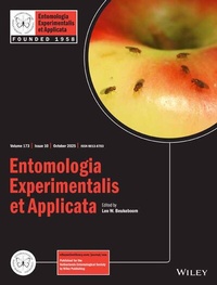 Abbildung von: ENTOMOLOGIA EXPERIMENTALIS ET APPLICATA - Wiley