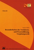 Cover: Erbrecht - Besonderheiten der Verfahrens- und Prozessf&uuml;hrung, Verg&uuml;tungsrecht - BWV Berliner Wissenschafts-Verlag