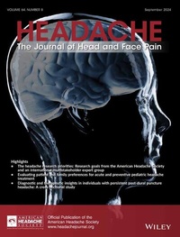 Abbildung von: HEADACHE - Wiley