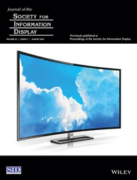 Abbildung von: JOURNAL OF THE SOCIETY FOR INFORMATION DISPLAY - Wiley
