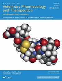 Enlarge image Cover: JOURNAL OF VETERINARY PHARMACOLOGY & THERAPEUTICS - Wiley
