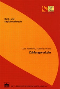 Abbildung von: Zahlungsverkehr - BWV Berliner Wissenschafts-Verlag
