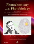 Abbildung von: PHOTOCHEMISTRY & PHOTOBIOLOGY - Wiley