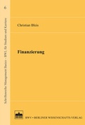 Cover: Finanzierung - BWV Berliner Wissenschafts-Verlag