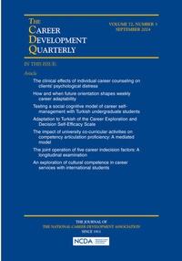 Abbildung von: THE CAREER DEVELOPMENT QUARTERLY - Wiley