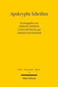Cover: Apokryphe Schriften - Mohr Siebeck